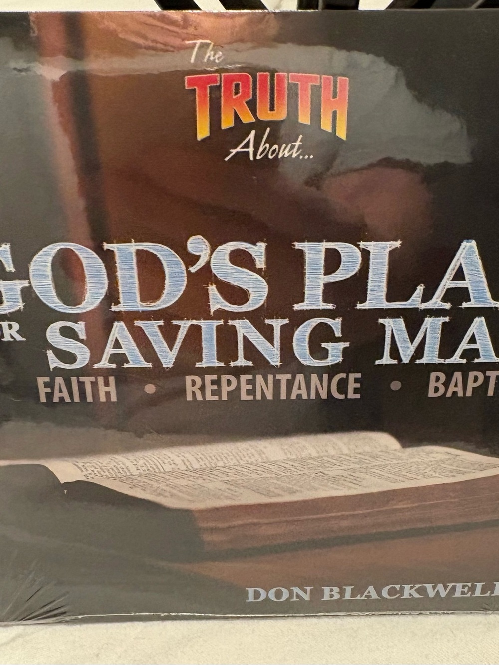 "The Truth" Faith Wall Art - Brown/Black